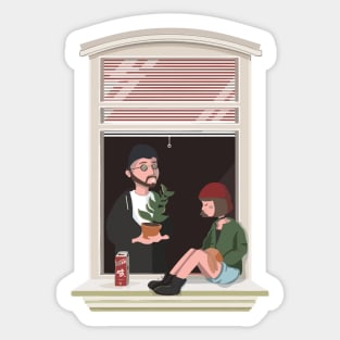 Leon & Mathilda Sticker